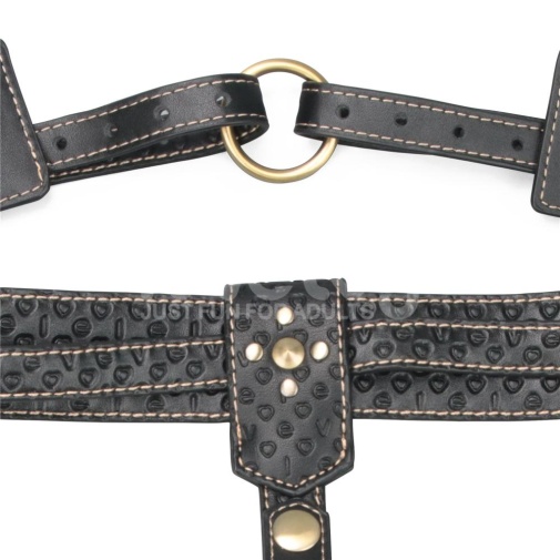 Lovetoy - Rebellion Reign Full Body Harness - Black photo