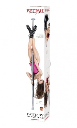 Fetish Fantasy - Fantasy Dance Pole - Silver photo