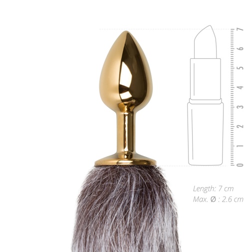 Easytoys - Fox Tail Plug - Gold photo