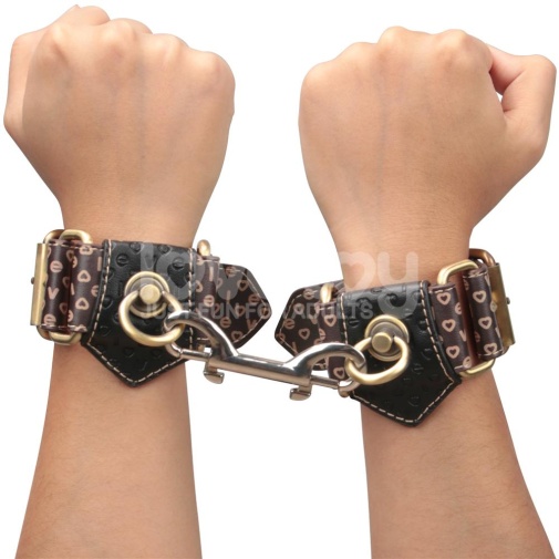 Lovetoy - Rebellion Reign Hand Cuffs - Black photo