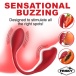Frisky - Double Love Connection Panty Vibe - Red photo-3