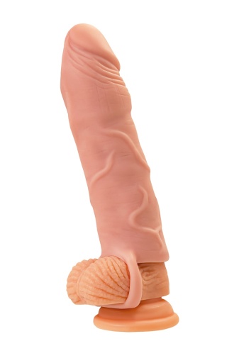 XLover - 19cm 陰莖延長套 - 肉色 照片