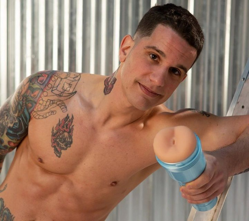 Fleshjack - Pierre Fitch 蠍子男優後庭飛機杯 照片