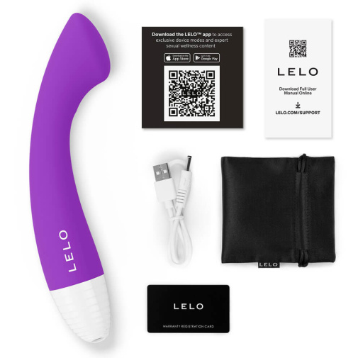 Lelo - Moka Originals APP G-spot Vibrator - Purple photo