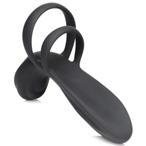 Trinity Vibes - Vibro Girth Enhancer - Black photo