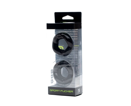 Sport Fucker - Revolution Rings Set - Black photo