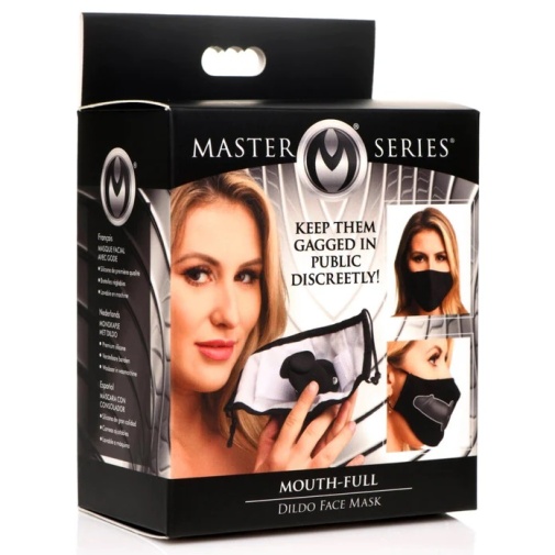 Master Series - 陽具口罩 - 黑色 照片