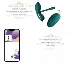 Zalo - Bayek 可APP控制情侶共震陰莖環 - 黑曜石色 照片