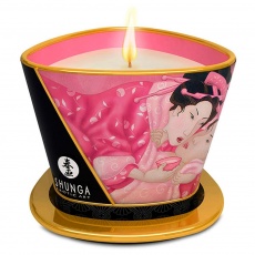 Shunga - 玫瑰花瓣按摩香薰蠟燭 - 170ml 照片