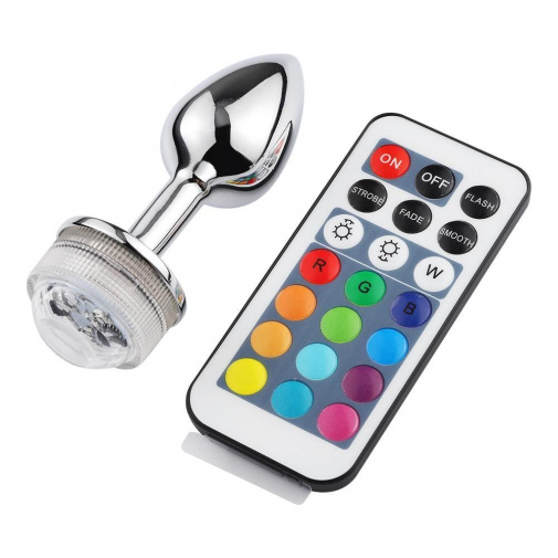 MT - Lighthing Anal Plug w Control Box S-size photo