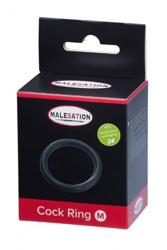 Malesation - Cock Ring M 4cm - Black photo