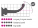 Icicles - Massager No 87 - Black photo-7