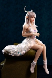 Aika Anime Realistic Sex Doll, Little Breasts, Ultra Soft Silicone 150 cm (4'3 ft)  照片