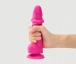 Strap-On-Me - Sliding Skin Dildo M - Fuchsia photo-3