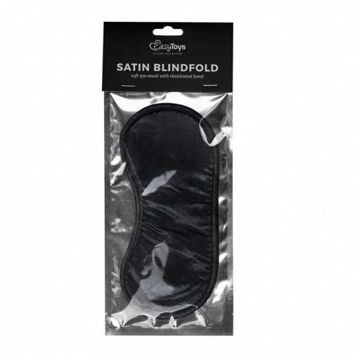 Easytoys - Satin Eye Mask - Black photo