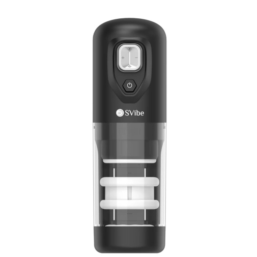 SVibe - Ikon Spark 轉動抽插電動自慰器 - 黑色 照片