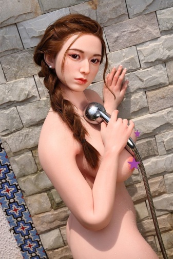 Yuan Asian Realistic Sex Doll, Curvy Body, Ultra Soft Silicone 156 cm (5’1 ft) photo
