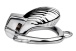 FAAK - Shell Chastity Cage 45mm - Silver photo-8