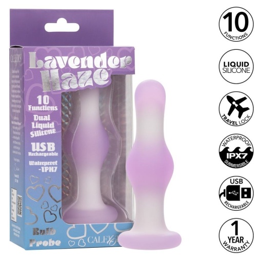 CEN - Lavender Haze Bulb Vibro Plug - Purple photo