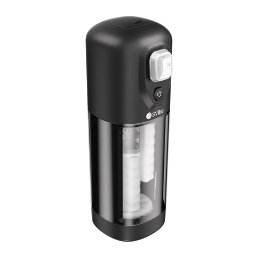 SVibe - Ikon Volt 加熱摩擦震動自慰器 - 黑色 照片