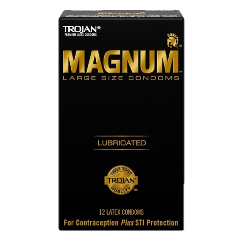 Trojan - Magnum Large 62/55mm 12's Pack photo