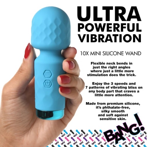 Bang! - 10X Mini Wand - Blue photo