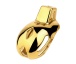 FAAK - Chastity Cage 184 w Belt & Plug - Gold photo-14