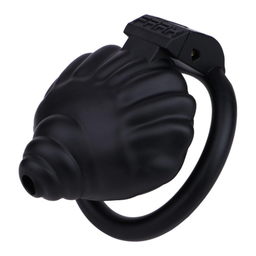 FAAK - Shell Resin Chastity Cage - Black photo