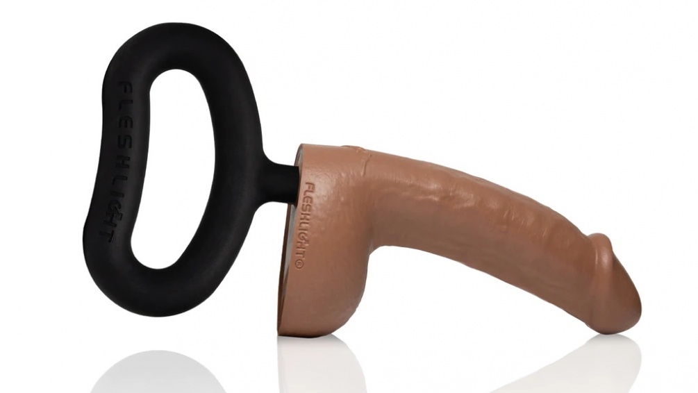 You already love the Fleshlight and Fleshjack lines of dildo... Fleshlight - Boss Dildo Handle - Black photo-3
