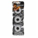 Oxballs - Ringer Cockring 3's Pack - Clear photo-5