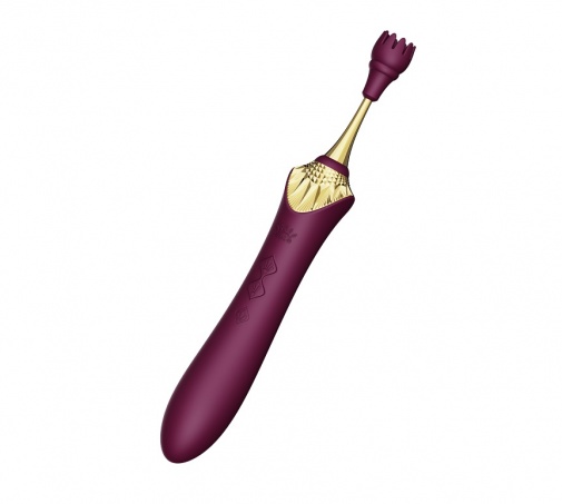Zalo - Bess 2 Heating Dual Vibrator - Velvet Purple photo