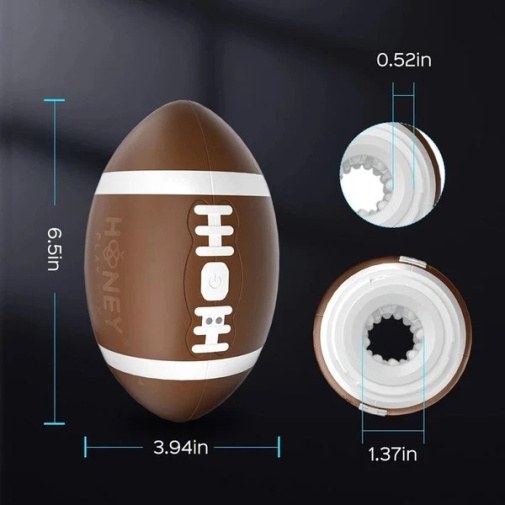 Honey Play Box - Touchdown 双洞多用途震动自慰器 照片