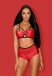 Obsessive - Leatheria 2-pcs Set - Red - L/XL photo-5