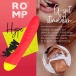 Romp - Hype G点纹路刺激按摩棒 - 橙色 照片-9
