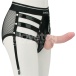 Lovetoy - Rebellion Reign Harness Strap-On Set L/XL - Black photo-7