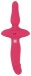 Couple Choise - 2in1 Vibrator w Butt Plug - Pink photo-5