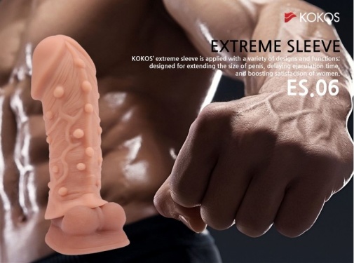 Kokos - Extreme 陰莖套 37x127mm 照片
