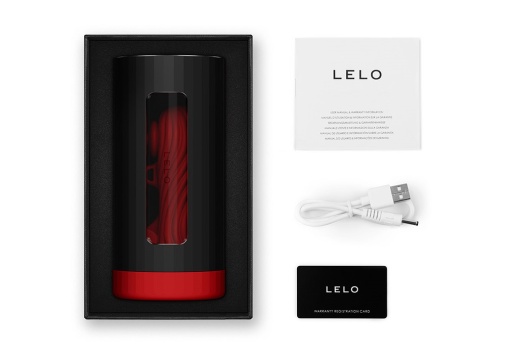 Lelo - F1S V3 XL APP Sonic Pulse Masturbator - Red photo