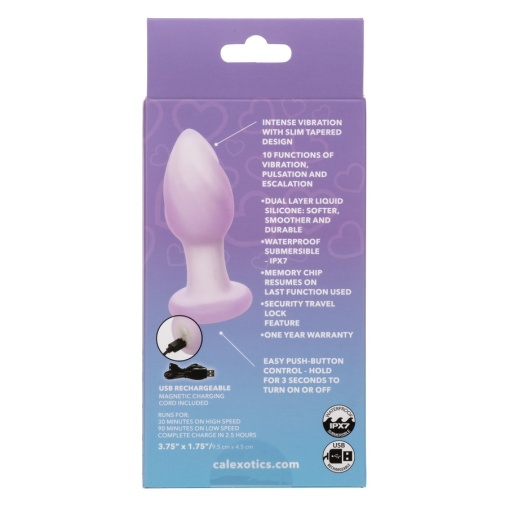 CEN - Lavender Haze Ridge Vibro Plug - Purple photo