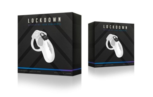 Lockdown - 男用貞操鎖中碼 - 透明 照片
