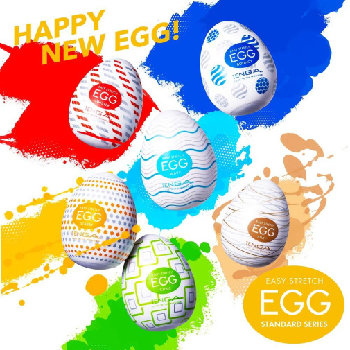 Tenga - Wavy Easy Stretch Egg 照片