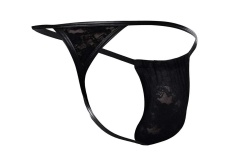Cut4men - Lace G-String - Black - L/XL photo