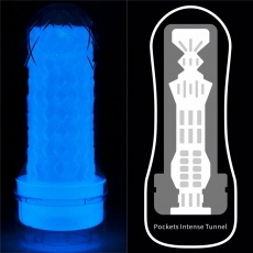 Lovetoy - Lumino Play Pocketed Masturbator - Clear photo