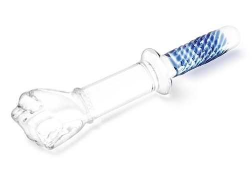 Glas - 11" Fist Double Ended Dildo w Handle Grip 照片