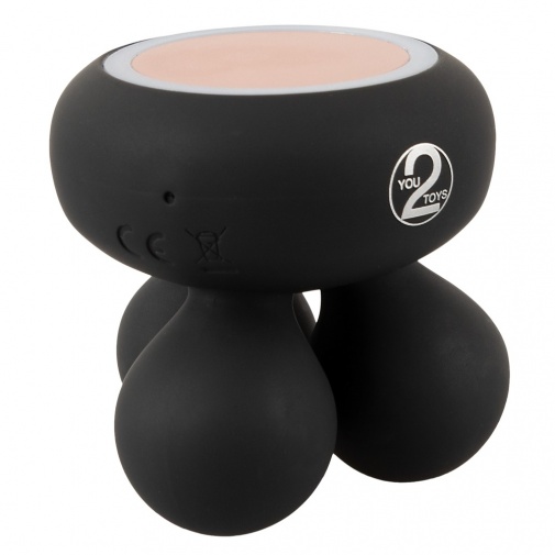 Cupa - Warming Mini Massager - Black photo