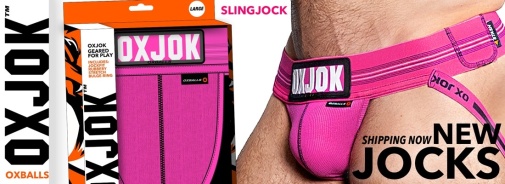 Oxjok - Slingjock w Ring - Pink Sky - M photo