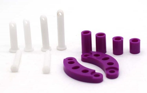 FAAK - Plastic Chastity Cage 23 - Purple photo