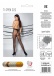 Passion - Tiopen 022 Pantyhose - Black/Red - 3/4 photo-6