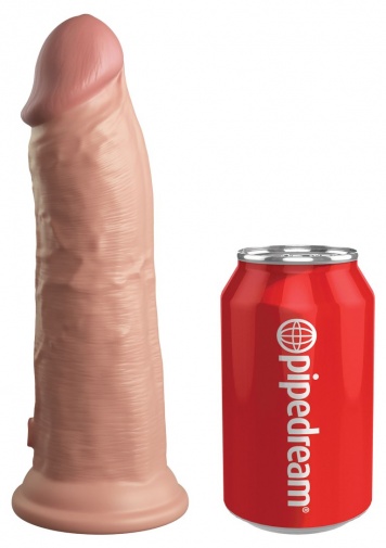 King Cock - 8" Elite Vibro Cock - Flesh photo