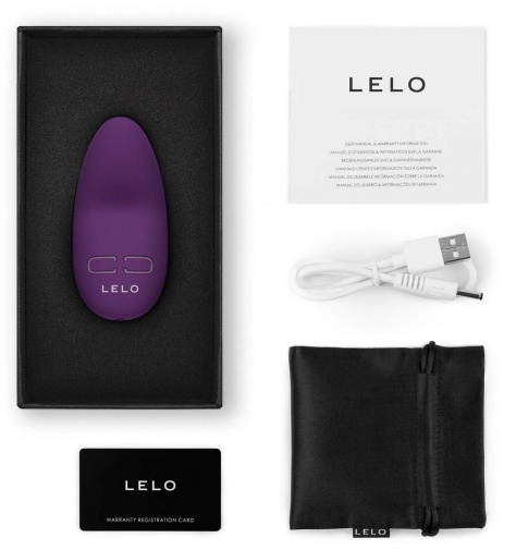 Lelo - Lily 3 Mini Vibrator - Dark Plum photo